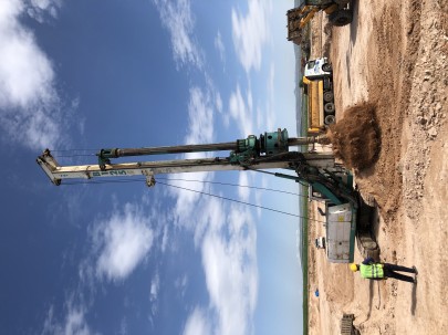 Çağlayanlar Mucur Biogas Plant Bored Pile Works