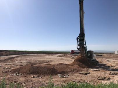 Çağlayanlar Mucur Biogas Plant Bored Pile Works