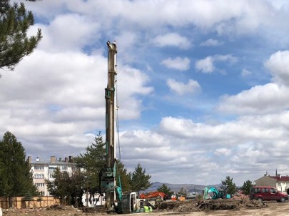 Sivas Merkez Camii İksa İşleri